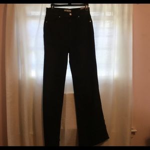 Madewell High Rise Flare Jeans in Bankside Wash